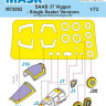 Special Hobby SM72002 1/72 Mask for SAAB 37 Viggen Single Seater