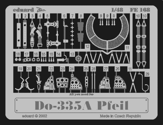 Eduard FE168 Do 335A Pfeil TAM