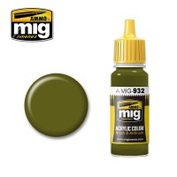 Ammo Mig 0932 Акриловая краска RUSSIAN 4B0 BASE (Русский 4БО базовый)