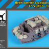 Black Dog T72112 Bren carrier accessories set (IBG) 1/72