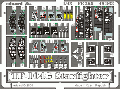Eduard 49368 TF-104G HAS