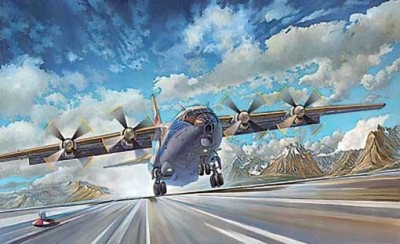 Roden 72048 Ан-12 БК гражданский 1/72