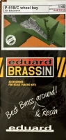 Eduard 6481010 BRASSIN P-51B/C wheel bay PRINT (EDU) 1/48