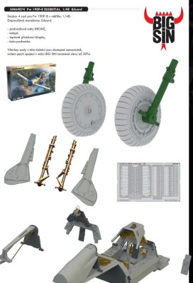 Eduard SIN64874 BIGSIN 1/48 Fw 190F-8 ESSENTIAL (EDU) 1/48