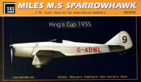 Sbs Model M7030 Miles M.5 Sparrowhawk, King's Cup 1935 1/72