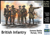 Master Box 35146 British Infantry, Somme Battle period, 1916 1/35