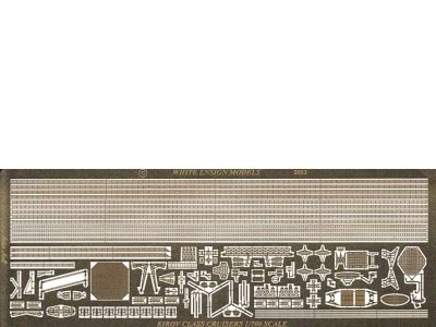White Ensign Models PE 0751 KIROV Class, Soviet battlecruiser 1/700