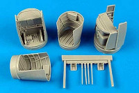 Aires 4426 Heinkel He 219A-7 main wheel bays 1/48