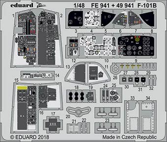 Eduard FE941 F-101B 1/48