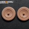 Voyager Model PR35125 WWII German Sd.Kfz.250 /Sd.Kfz.10 Semperit Standar Wheels Pattern (For All) 1/35