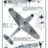 AML AMLC32030 Decals Messerschmitt Bf 109 G-4/R3 Aufklarer 1/32