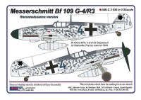 AML AMLC32030 Decals Messerschmitt Bf 109 G-4/R3 Aufklarer 1/32