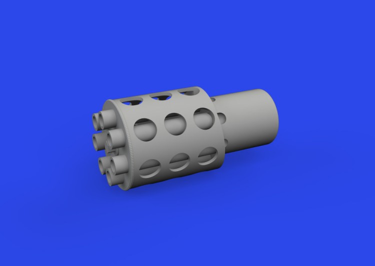 Eduard 6481018 A-10C rotary gun flash suppressor 1/48