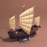 Aoshima 56462 Китайское парусное судно Джонка 1880 1/60