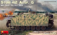 Miniart 35385 StuH 42 Ausf. G Mid Prod. Jul-Oct. 1943 1/35