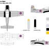 Miniwing Plastic MINI316 North-American T-28D TROJAN / Royal Thai AF 1/144