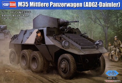 Hobby Boss 83889 ADGZ-Daimler M35 Panzerwagen 1/35