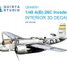 Quinta studio QD48501 A-26C Invader (ICM) 1/48