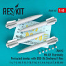 Reskit RS48-0347 Mk.82 Therm.Prot.bombs w/ BSU-86 Snakeye II 1/48
