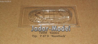 Rob Taurus 72058 P-47D Razorback Canopy 1/72