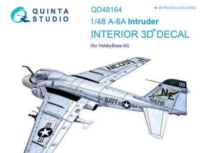 Quinta studio QD48164 A-6A Intruder (для модели HobbyBoss) 1/48