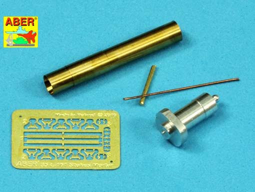 Aber 35 L-161 Stokes 4in mortar for British WWI Tank Mk.IV Tadpole 1:35