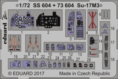 Eduard 73604 Su-17M3 1/72 1/72