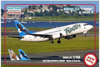 Восточный Экспресс 144129_4 Авиалайнер Б-737-300 Frontier Лиса ( Limited Edition ) 1/144