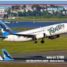Восточный Экспресс 144129_4 Авиалайнер Б-737-300 Frontier Лиса ( Limited Edition ) 1/144