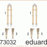 Eduard 73032 Seatbelts Luftwaffe WWII bombers SUPER FABRIC 1/72