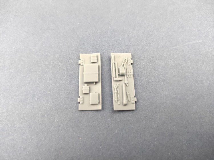 Copper State Models A35-035 Двери для броневой каретки с оборудованием 1/35