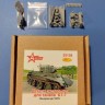 A-resin 35158 БТ-7 выпуска до 1937 года детали экстерьера 1/35