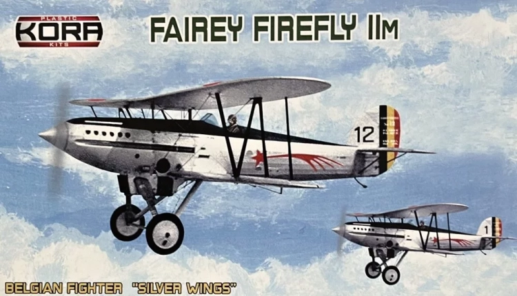 Kora Model PK72158 Fairey Firefly IIM Belgian 'Silver Wings' 1/72