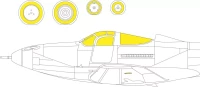 Eduard EX1074 Mask P-39N TFace (ARMA H.) 1/48