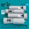Reskit 72572 Mk-38 Depth bombs (650 lb) (4 pcs.) 1/72