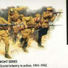 Master Box 03523 Восточный фронт №2. Советская пехота 1941-42 1/35