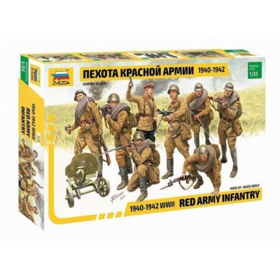 Звезда 3526 Пехота Красной армии 1/35