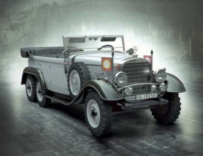 ICM 24011 Немецкий легковой автомобиль G4 (1935год) 1/24