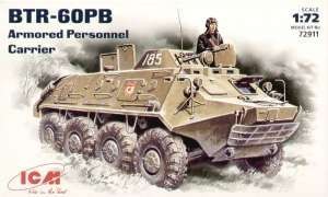 ICM 72911 БТР-60 ПБ, бронетраспортёр 1/72