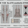 Eduard FE1129 1/48 Su-27S seatbelts STEEL (KITTYH.)