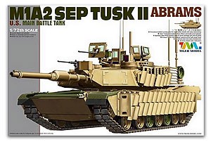 Tiger Model 9601 M1A2 SEP TUSK II ABRAMS 1/72