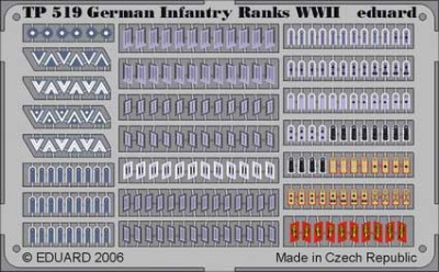 Eduard TP519 German Infantry Ranks WWII