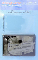 Aires 4726 SAAB J-29 Tunnan wheel bay (PIL.REPL.) 1/48