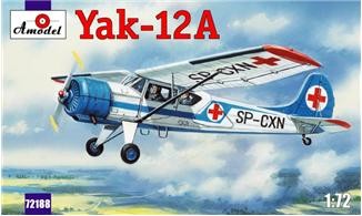 Amodel 72188 Як-12А 1/72