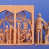 CMK F48406 Wehrmacht Soldiers with Military Bicycles 1/48