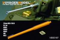 Voyager Model Vbs0187 WWII US 37mm M6 L/56.6 Gun Barrel(For All) 1/35
