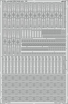 Eduard 32432 SET Lancaster B Mk.I bomb racks (HKM)