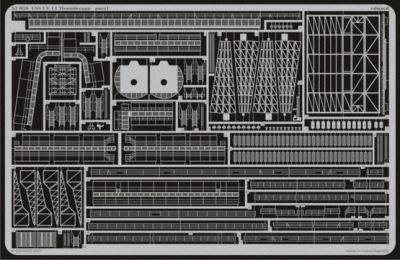Eduard 53030 USS CV-14 Ticonderoga 1/350 TRU