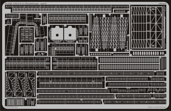 Eduard 53030 USS CV-14 Ticonderoga 1/350 TRU