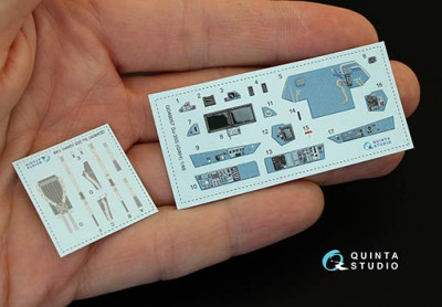 Quinta studio QD48057 Су-35C (для модели GWH) 1/48